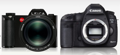 Leica_SL-Canon_5D III_front